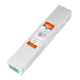 NICHOLSON Mill File, Machinists, Rectangular, Bastard Cut, Tang