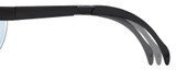 Safety Glasses, Universal, Duramass Lens, Half Framed, Black Frame, Nylon Frame, Polycarbonate Lens
