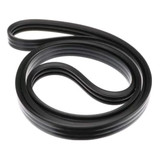 GATES V-Belt, Heavy Duty, 3V Section, 1.19 in Wd Top, 3 -Rib, 3.82 in Min Dia Pulley, -30 to 180 deg F, Black