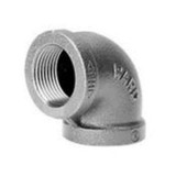 Elbow, 90 deg Elbow, FNPT End, SCH 80/XH, 300 psi WOG at 72 deg F/150 psi WOG Saturated Steam