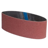 CARBORUNDUM Portable Belt, 24 in Lg Belt, 4 in Wd Belt, Aluminium Oxide Resin Cloth Backing