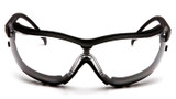 Goggle, Black Frame, Nylon,  Foam Lined Frame, Polycarbonate Lens, CSA,  CE,  ANSI, 1 UV Protection, Unisex