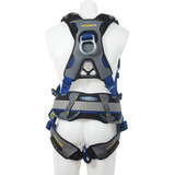 Harness, Alloy Steel Hardware, Black,  Blue, 400 lb, Tongue/Grommet Leg Strap Buckle, Friction Buckle
