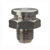 Zerk Fitting, Trivalent Zinc Plated, Steel, Standard,  Button Head
