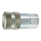 PARKER Hydraulic Quick Coupling, FF Series, -40 to 250 deg F, Steel, Domestic
