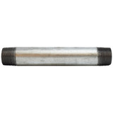 Pipe Nipple, 3/4 in, NPT End, SCH 40, 700 psi, -200 to 150 deg F, Seamless,  Welded, Grade B Steel, Import