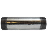 Pipe Nipple, 2 in, NPT End, SCH 40, 2500 psi, -200 to 150 deg F, Seamless,  Welded, Grade B Steel, Galvanized
