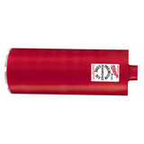 MILWAUKEE Diamond Core Bit, Masonry Applicable, Heavy Duty, 14 in Lg, 14 in Dp Cut, Hollow/Straight/Threaded Shank, Steel