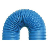 HI-TECH DURAVENT Blue Max 2CN Duct Hose, -40 to 250 deg F, 2-Ply Cotton, Neoprene Coated, Blue