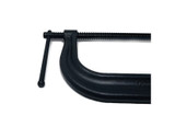 C-Clamp, Regular Duty, Steel Jaw, Flat/V-Grooved Anvil, Forged Steel Body