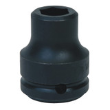 Socket, 1 Impact Rated, Imperial, Square Drive, 3/4 in Drive, Shallow Impact Socket, Spring Loaded Button