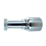 PARKER 78 Series Hydraulic Hose Fitting,Crimp Style, Straight,SAE Code 61 Flange Head End,5000 psi,Steel,Domestic