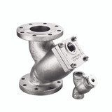 Y-Strainer, Threaded, Carbon Steel Body