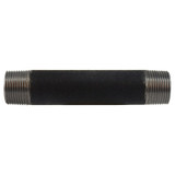 Pipe Nipple, 1 in-11-1/2, NPT End, SCH 80, 850 psi, -200 to 150 deg F, Welded, Grade B Steel, Black Oxide