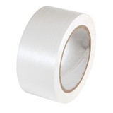 Marking Tape, Aisle, 108 ft Lg, 2 in Wd, 6 mil Thk, Solid, Polyvinyl Chloride,  Vinyl Adhesive