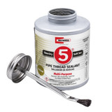 Pipe Thread Sealant, Multi-Purpose, Can, 20 to 30% diacetone Alcohol, Mild, 1.38 Specific Gravity, Yellow