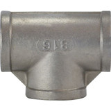 Tee, Tee, FNPT End, Class 150, 150 lb, 316 Stainless Steel, Corrosion Resistance Chromium-Nickel