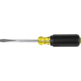 Cabinet Screwdriver, Square Shank, Steel Shank, ASME,  ANSI, No ESD-Safe, Cushion Grip, Rubber Handle, Steel