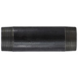 Pipe Nipple, 2 in, NPT End, SCH 40, 2500 psi, -200 to 150 deg F, Seamless,  Welded, Grade B Steel, Black