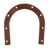 Flanged Gasket, Flange, Rubber, Red