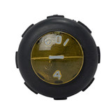 Cabinet Screwdriver, Round Shank, Steel Shank, ASME,  ANSI, No ESD-Safe, Cushion Grip, Rubber Handle, Steel