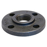 Reducing Flange, NPS, 200 psi, Class 125, -20 to 150 deg F, Round Shape, Cast Iron, Galvanized