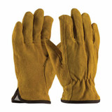 PIP General Purpose Gloves, Standard Grade, Cold Weather/Driver Glove, Split Cowhide Leather Palm, Tan