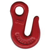 Eye Grab Hook, Red, 30/43, Carbon Steel, Eyelet