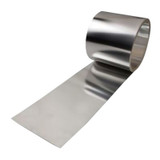 Shim Stock Roll, Plain, Stainless Steel, 6 in Wd, 50 in Lg