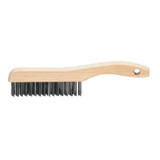 Scratch Brush, 5 in Brush, Wood Block, 1-1/8 in wd,  10-1/4 in lg Block, 1-3/16 in Lg Trim, 1-3/16 in Trim