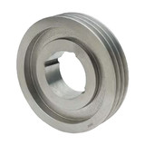 DODGE TAPER LOCK 3-Groove V-Sheave, (Use Bushing 2517) Type A2, Taper-Lock Bore, 3 -Groove, 2517 Bushing, Suitable For AB Cross Section V-Belts, Gray