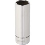 Socket, Imperial, Square Drive, 3/4 in Drive, Deep Socket, 3-1/2 in Lg, 6 -Point, 2-1/2 in Dp Bolt Clearance