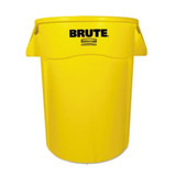 RUBBERMAID Utility Container, Trash, 44 gal, Round Cylinder Shape, Plastic, Open Top
