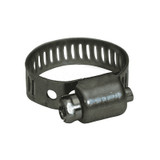 Worm Gear Clamp, Miniature, 5/16 in Wd, 1/4 in Bolt, 201/301, 15 in-lb Torque, Stainless Steel Band