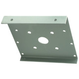 End Plate, Outside Trough, Suitable For Roller Bearing/Ball Bearing and Discharge Gate, Steel, 17-1/4 in wd,  17-3/8 in ht,  1/4 in thk
