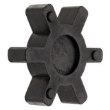 Spider Coupling, Curved, 110 Coupling, 3.31 in od, Curved Jaw, 756 in-lb Torque, 3600 rpm Max, Buna-N