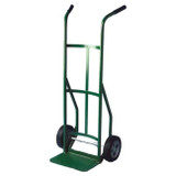 Hand Truck, Dual-Grip, Steel, 8 in Dp Noseplate, 14 in Wd Noseplate