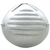 Disposable Dust Mask, Paper, White , One-Fit, Dual/Non-Adjustable Headstrap, Pollen Resist