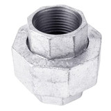 Union, Galvanized, Union, 1/8 in, NPS End, 150 lb, Galvanized Malleable Iron