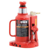 Bottle Jack, Air,  Manual, 20 ton, 9.8 in Ht Min Lift, 18.8 in Ht Max Lift, 7.3 in wd,  83 in lg Base, 3.9 in Extension Screw