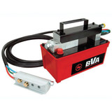 Air Pump, Hydraulic, 1/4 in-18 NPTF Inlet, 3/8 in-18 NPTF Outlet, 175 psi Max, Aluminium,  Steel Body, 5.35 in wd,  10.35 in lg,  7.28 in ht