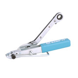 BAND-IT Band Clamping Tool, Heavy Duty, 3/8 in Wd, Suitable For 3/16 to 3/8 in wd Band and Buckle and Band-It® Jr® Clamp, Blue Epoxy Powder Coated