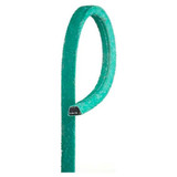 GATES FHP V-Belt, 5L350 Light-Duty Banded, 5L Section, 3/8 in Thk, Aramid Fiber Reinforced, Green , Chloroprene, 1 -Band, 1 -Rib, 35 in Lg Outside, -22 to 140 deg F
