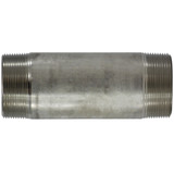 Pipe Nipple, Standard, 2 in, MNPT End, 3 in Lg, SCH 40, 150 psi WOG, -60 to 450 deg F, Welded, 316 Stainless Steel, Corrosion Resistant, Import