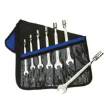 Combination Wrench Set, High Polished Chrome, Alloy Steel, 12 -Piece, Imperial