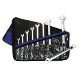 Combination Wrench Set, High Polished Chrome, Alloy Steel, 9 -Piece, 12 Points, Imperial