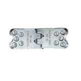 Fastener Strip, Rivet Hinged, Hinge, 800 Fastener PIW, 13/32 to 11/16 in Thk Belt, Steel, 18 in Min Dia Pulley