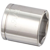 Socket, Imperial, 3/8 in Drive, Shallow Length Socket, 13/16 in Socket, 1-1/8 in Lg, 9/16 in Dp Open, 1-1/8 in Wd Drive End, 1-1/8 in Wd Socket End