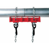 Welding Clamp, Straight, Aluminium, Red , 1/2 to 8 in