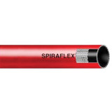 Discharge Hose, 2-1/2 in, 2-1/2 in Id, 150 psi Working, PVC, Red , Domestic